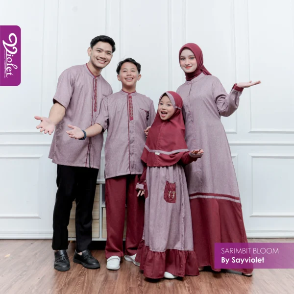 Koko Couple Sekeluarga Buat Lebaran - Gambar 3