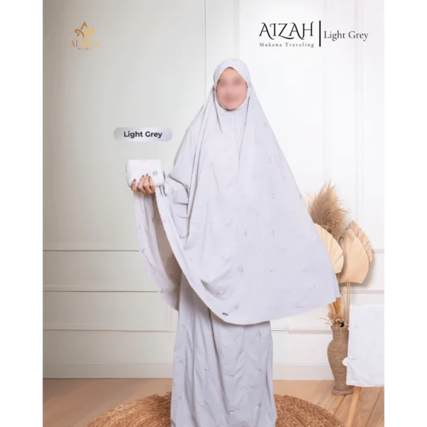 MUKENA PRAYER TRAVELLING SET AIZAH - Gambar 4