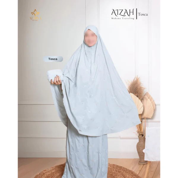 MUKENA PRAYER TRAVELLING SET AIZAH - Gambar 3