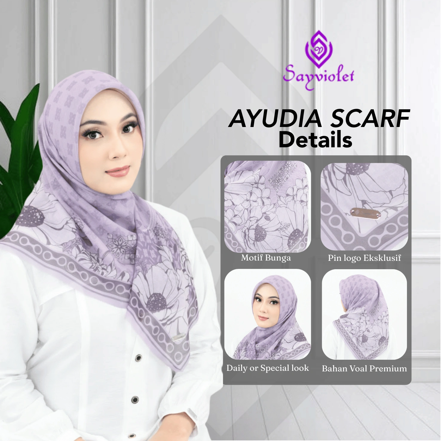 AYUDIA SCARF - Gambar 4