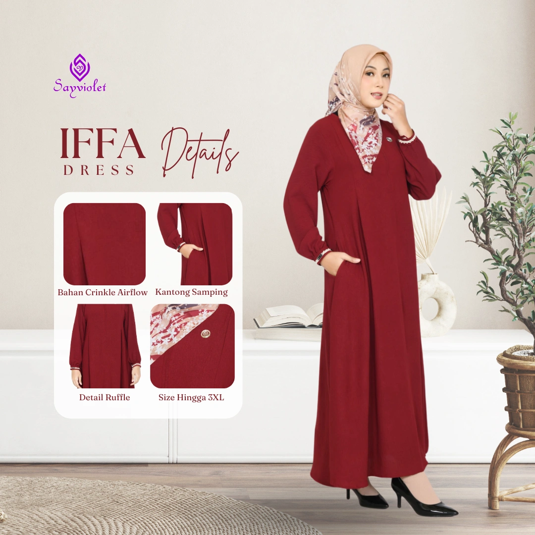 IFFA DRESS - Gambar 8