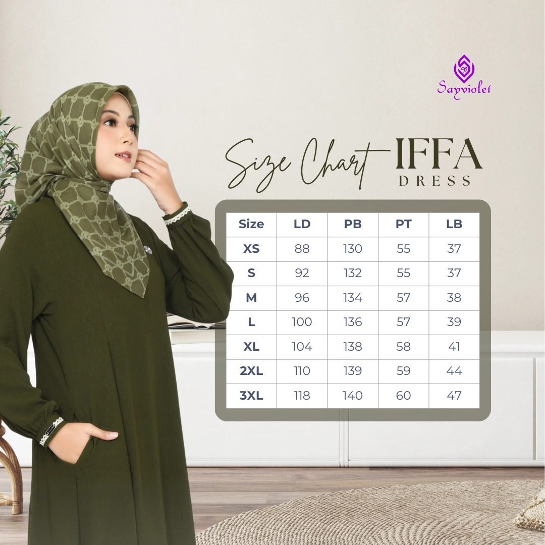 IFFA DRESS - Gambar 9