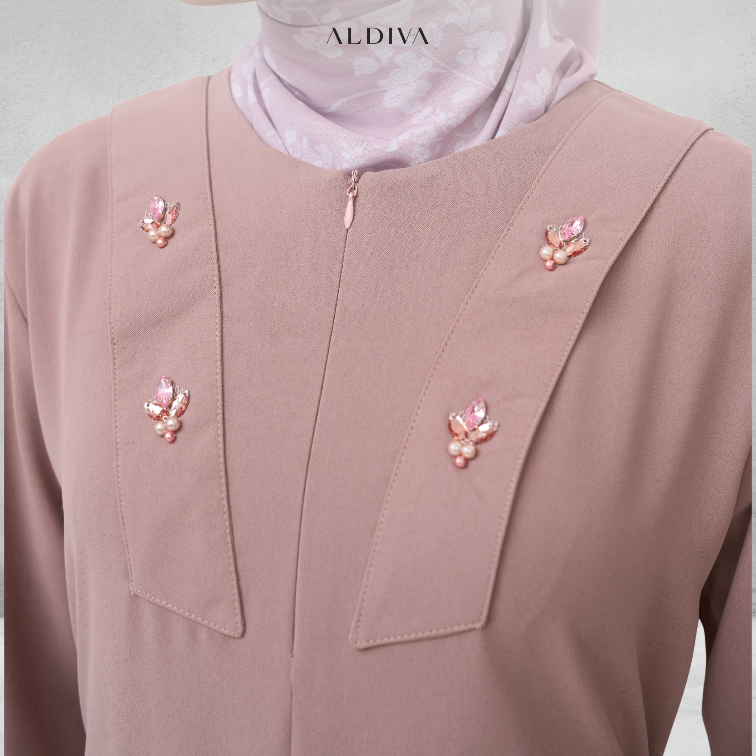 Malaysia Dress Safira By Aldiva - Gambar 4