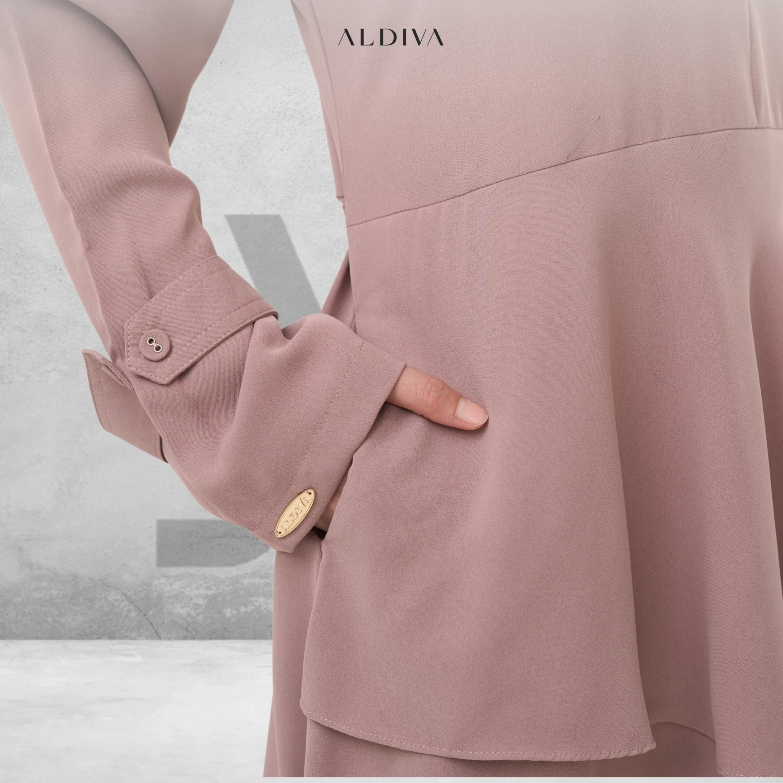 Malaysia Dress Safira By Aldiva - Gambar 5