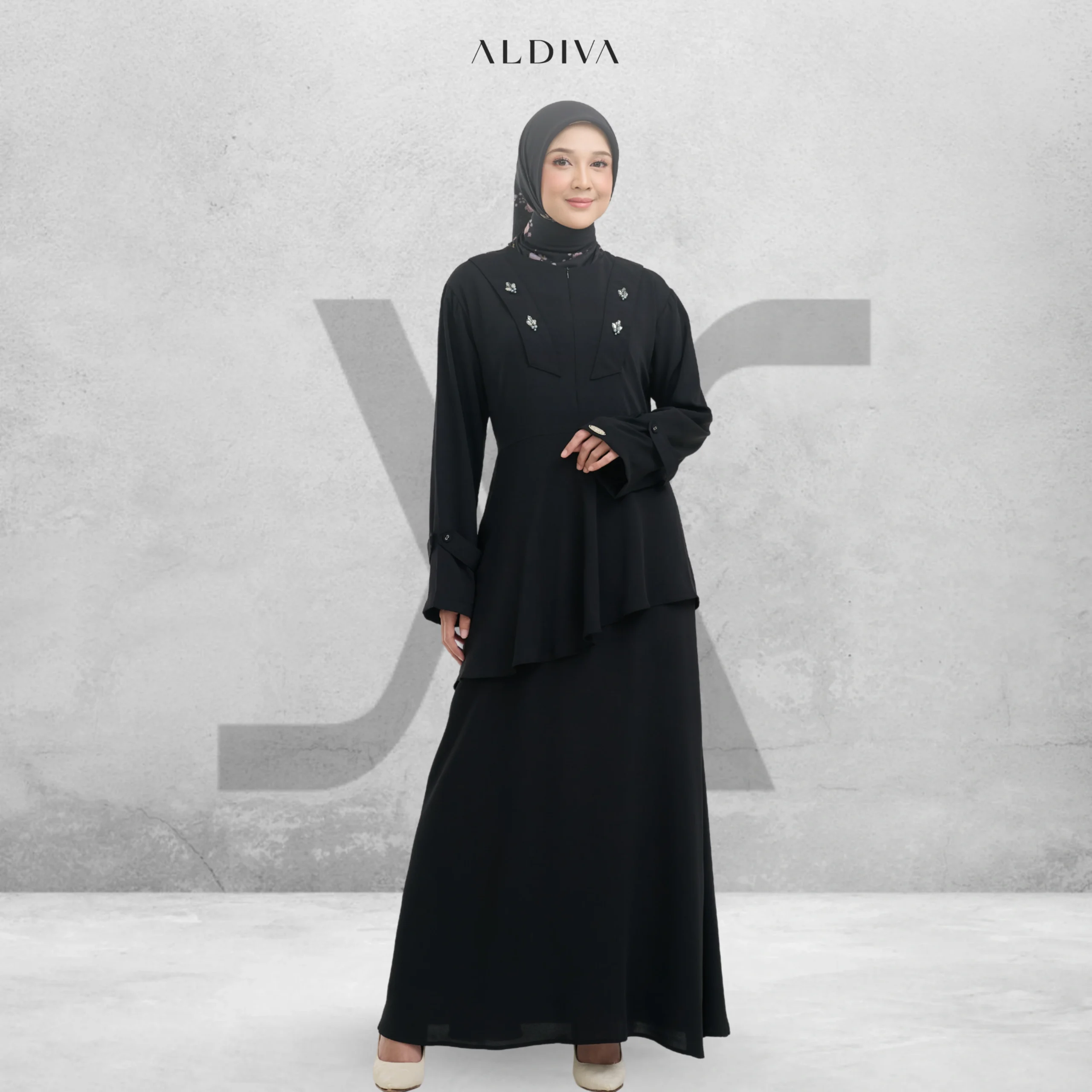 Malaysia Dress Safira By Aldiva - Gambar 6