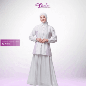 Kemeja Lengan Panjang Wanita Tunik Uzama By Aldiva