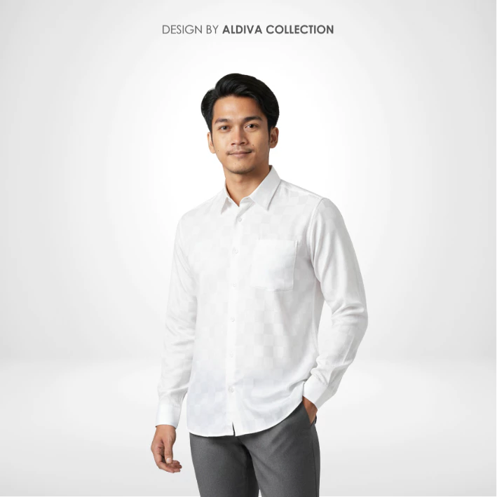 Koko Lengan Panjang Polos Premium Koko Daezan Laif By ALDIVA - Gambar 3