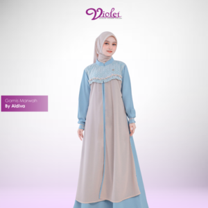 Dress Gamis Wanita Dewasa Marwah Dress Precious Sarimbit By Aldiva