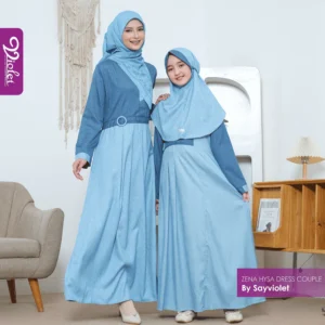 Zena Hysa Dress - Dress Couple Dewasa dan Anak - By Sayviolet - Violet Gallery
