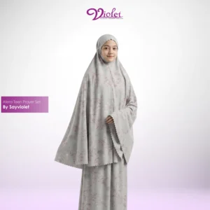 Atera Prayer Set Teen Mukena Remaja Simple Elegan - By Sayviolet