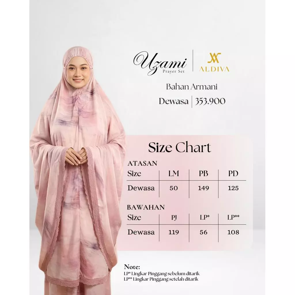 Violet Gallery - Uzami Prayer Set - By Aldiva - Gambar 4